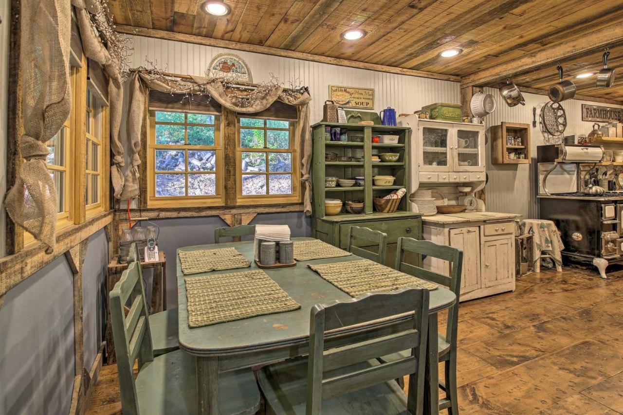 5-Acre North Georgia Mountain Retreat With Creek! Sautee Nacoochee Exterior foto