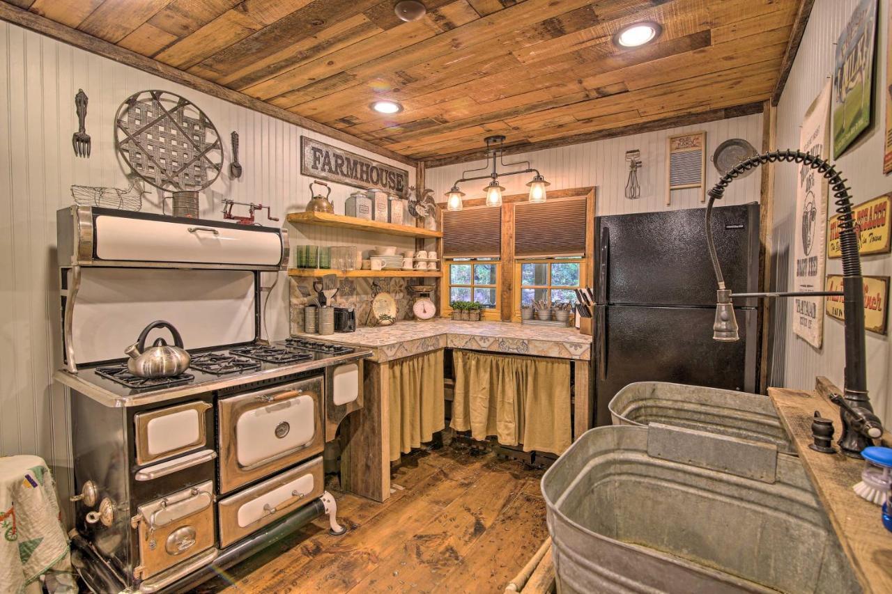 5-Acre North Georgia Mountain Retreat With Creek! Sautee Nacoochee Exterior foto