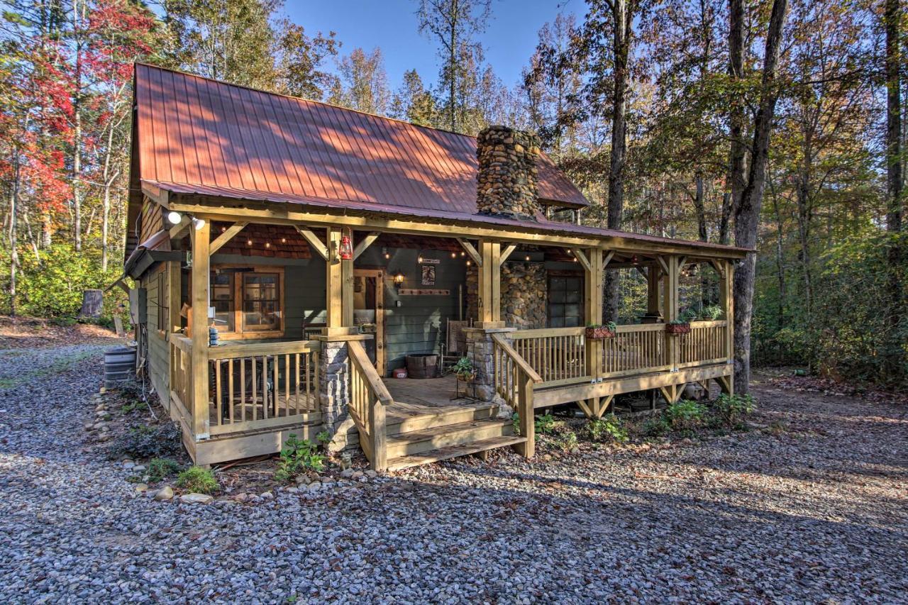 5-Acre North Georgia Mountain Retreat With Creek! Sautee Nacoochee Exterior foto