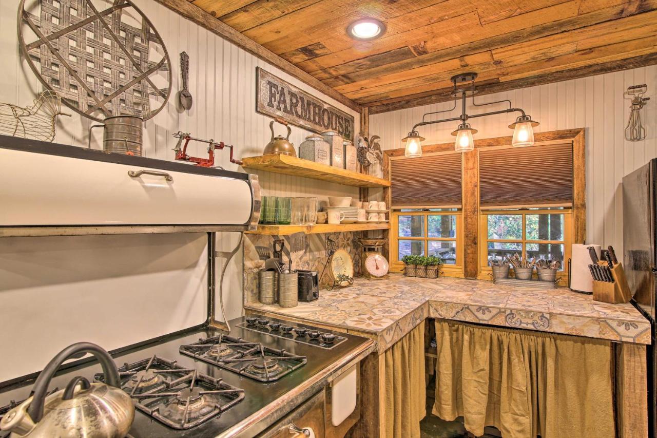 5-Acre North Georgia Mountain Retreat With Creek! Sautee Nacoochee Exterior foto