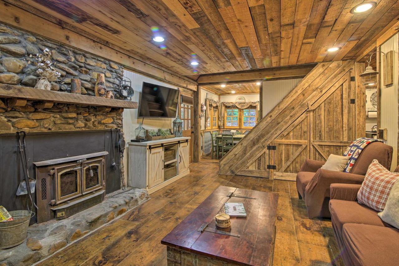 5-Acre North Georgia Mountain Retreat With Creek! Sautee Nacoochee Exterior foto
