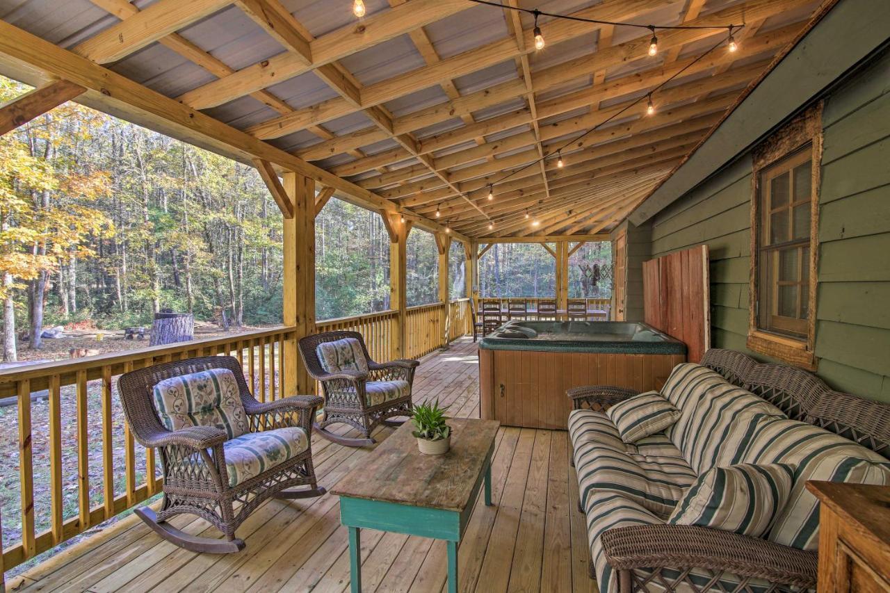 5-Acre North Georgia Mountain Retreat With Creek! Sautee Nacoochee Exterior foto