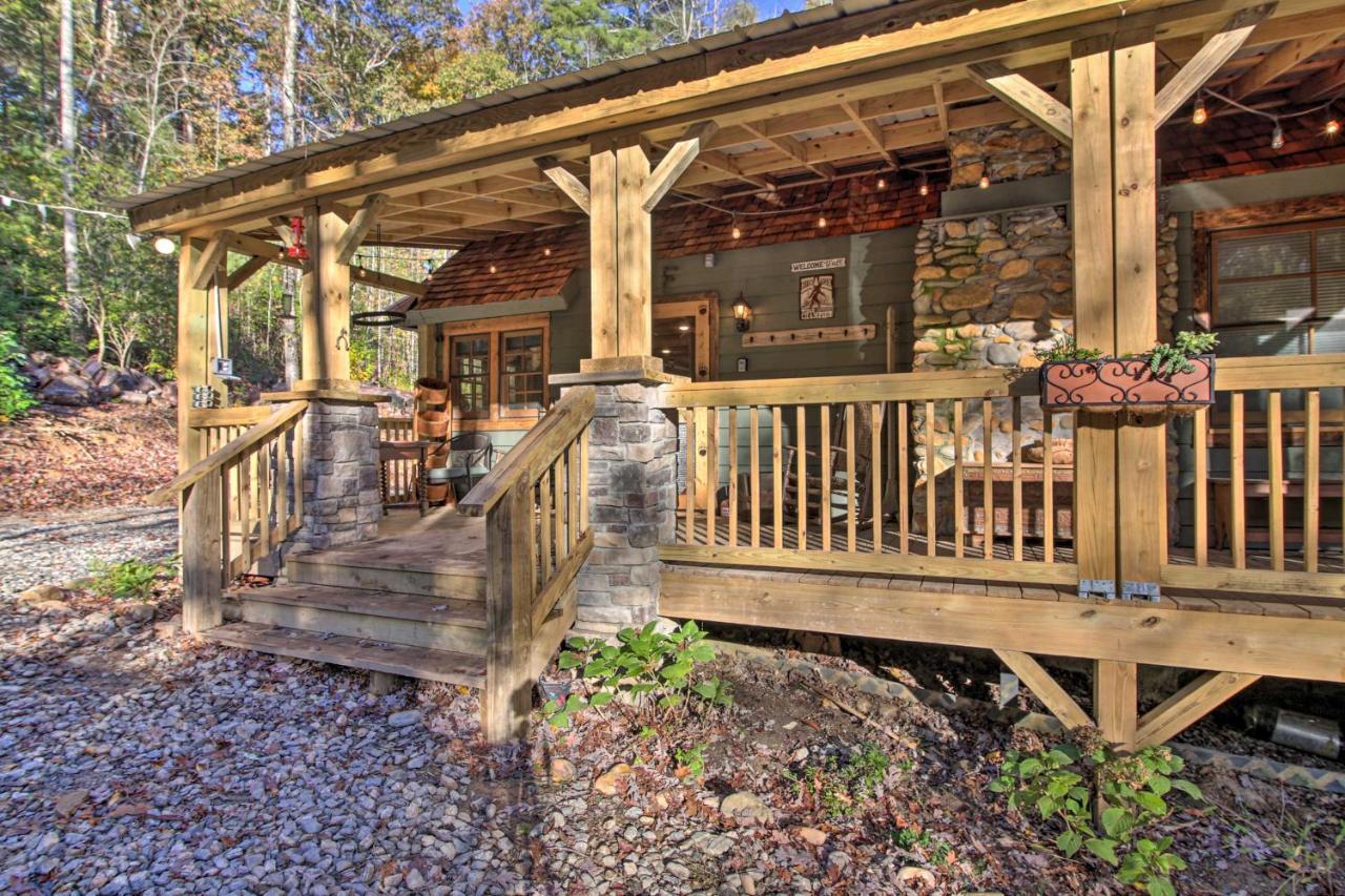 5-Acre North Georgia Mountain Retreat With Creek! Sautee Nacoochee Exterior foto