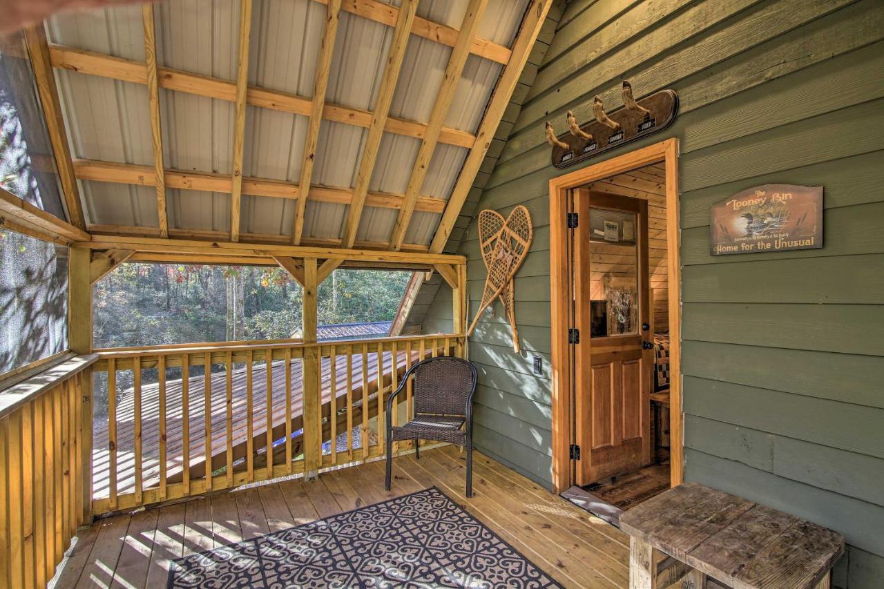 5-Acre North Georgia Mountain Retreat With Creek! Sautee Nacoochee Exterior foto