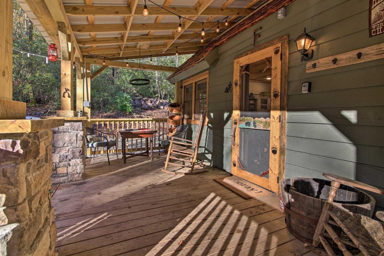 5-Acre North Georgia Mountain Retreat With Creek! Sautee Nacoochee Exterior foto