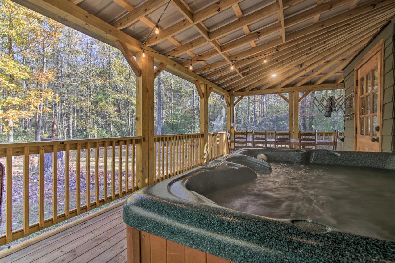 5-Acre North Georgia Mountain Retreat With Creek! Sautee Nacoochee Exterior foto
