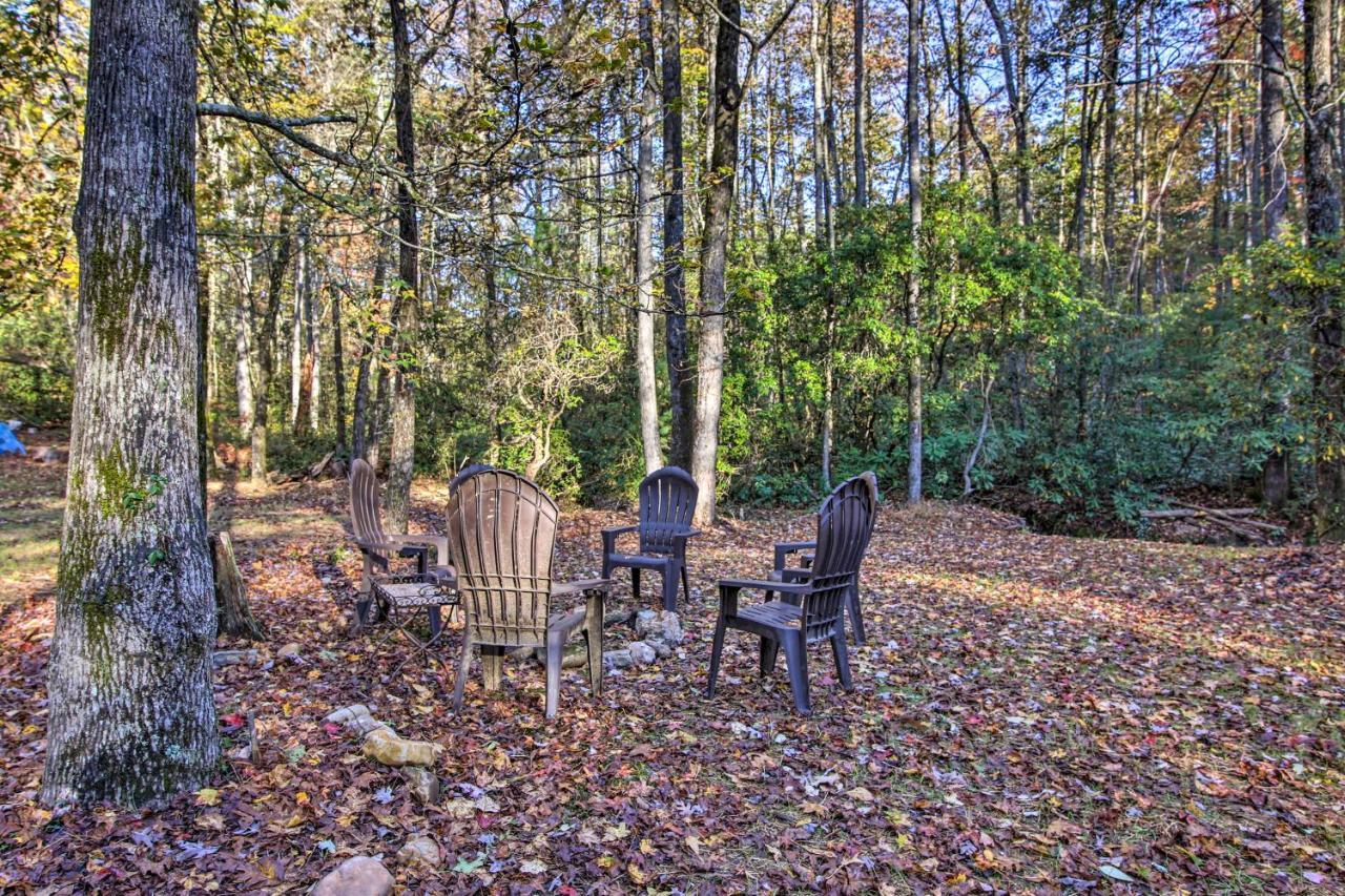 5-Acre North Georgia Mountain Retreat With Creek! Sautee Nacoochee Exterior foto