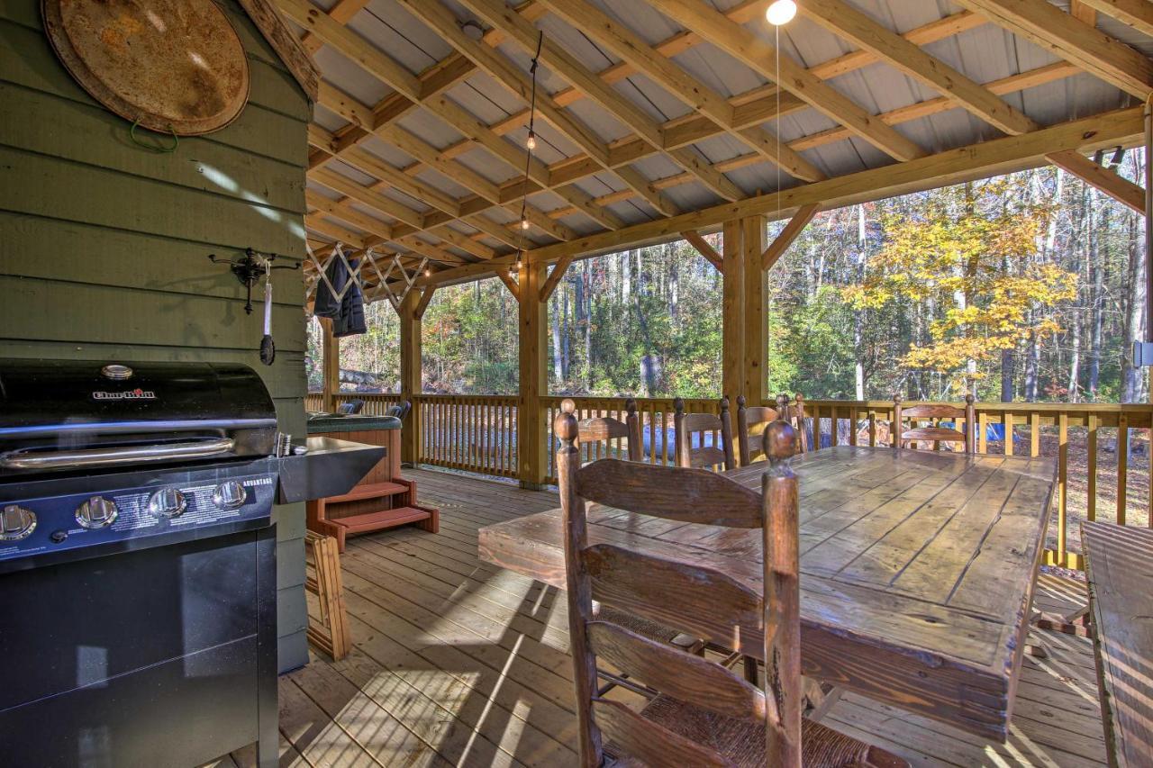 5-Acre North Georgia Mountain Retreat With Creek! Sautee Nacoochee Exterior foto